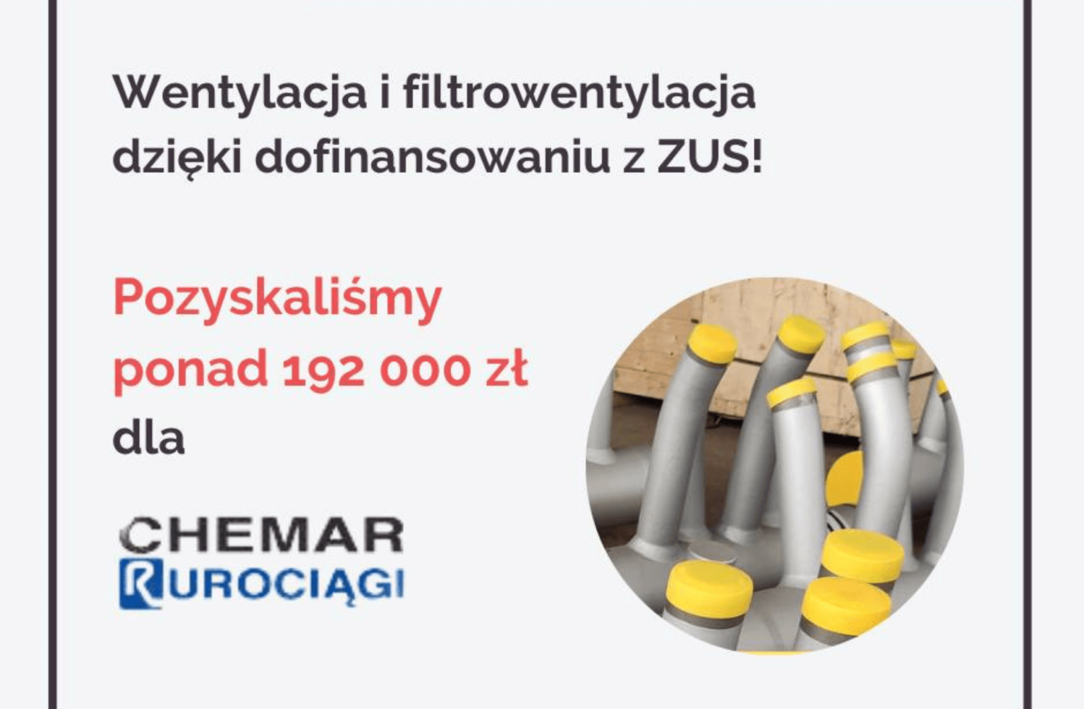 Bezzwrotna Dotacja Na Założenie Firmy 2015 Chemar Rurociągi - Bezzwrotna dotacja ZUS - Poprawa BHP