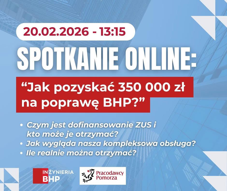 Spotkanie online Inżynieria BHP