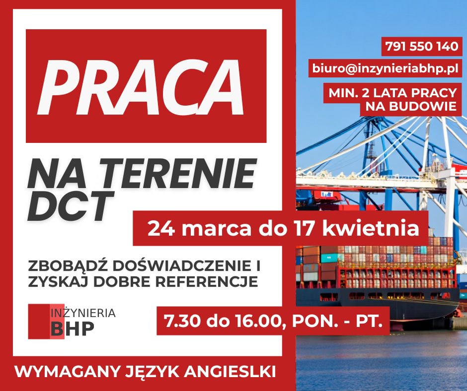 Praca na terenie DCT